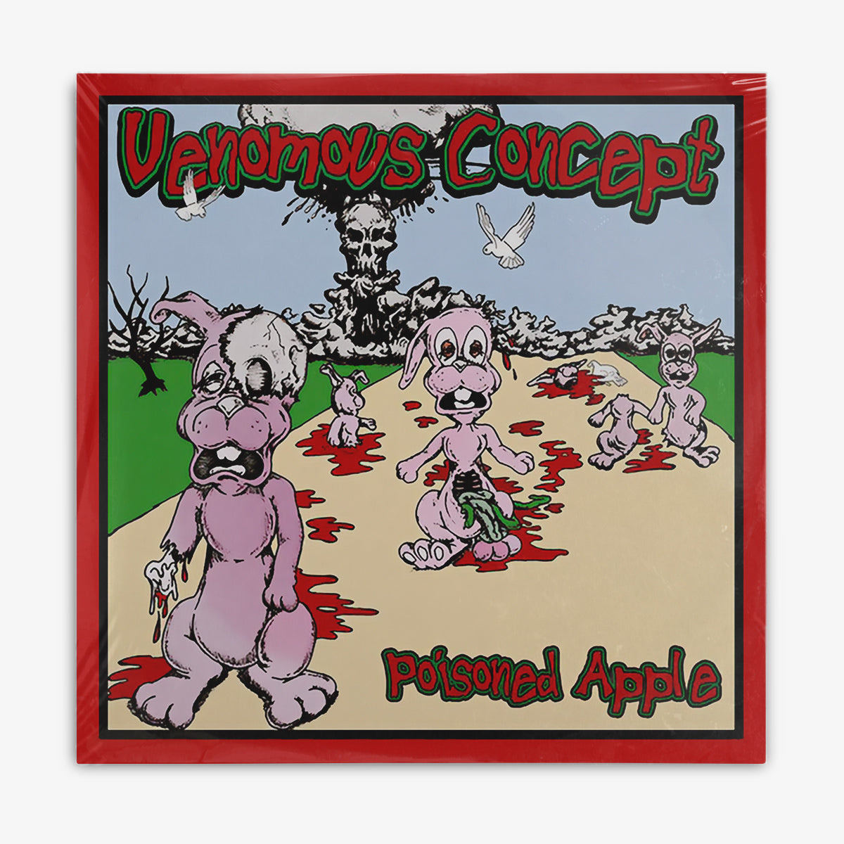 Venomous Concept 'Poisoned Apple' LP cover