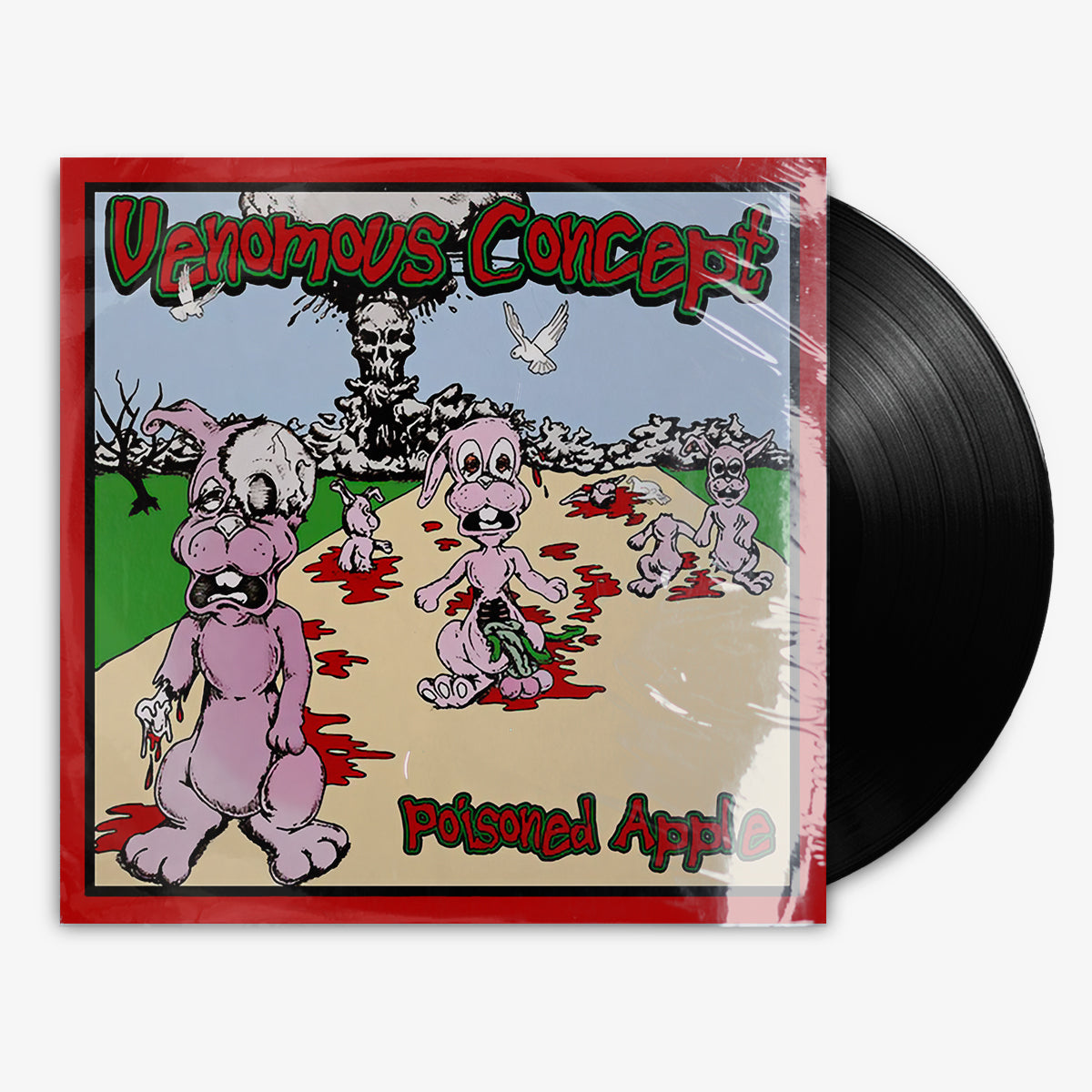 Venomous Concept 'Poisoned Apple' 12" LP Black vinyl
