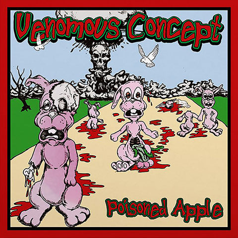 VENOMOUS CONCEPT 'Poisoned Apple' LP Cover