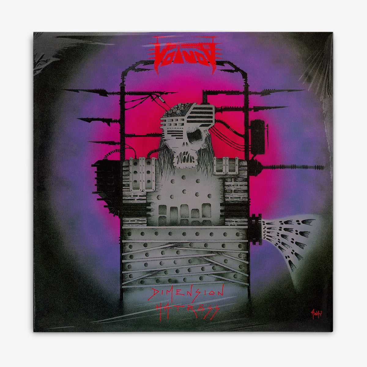 Voivod 'Dimension Hatröss' LP cover