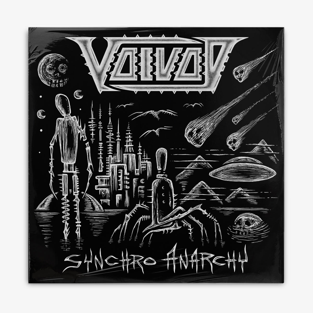 Voivod 'Synchro Anarchy' LP cover