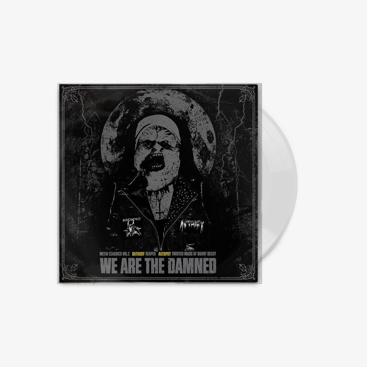  We Are The Damned 'Metal Classics Vol.2' 7" Single Clear vinyl