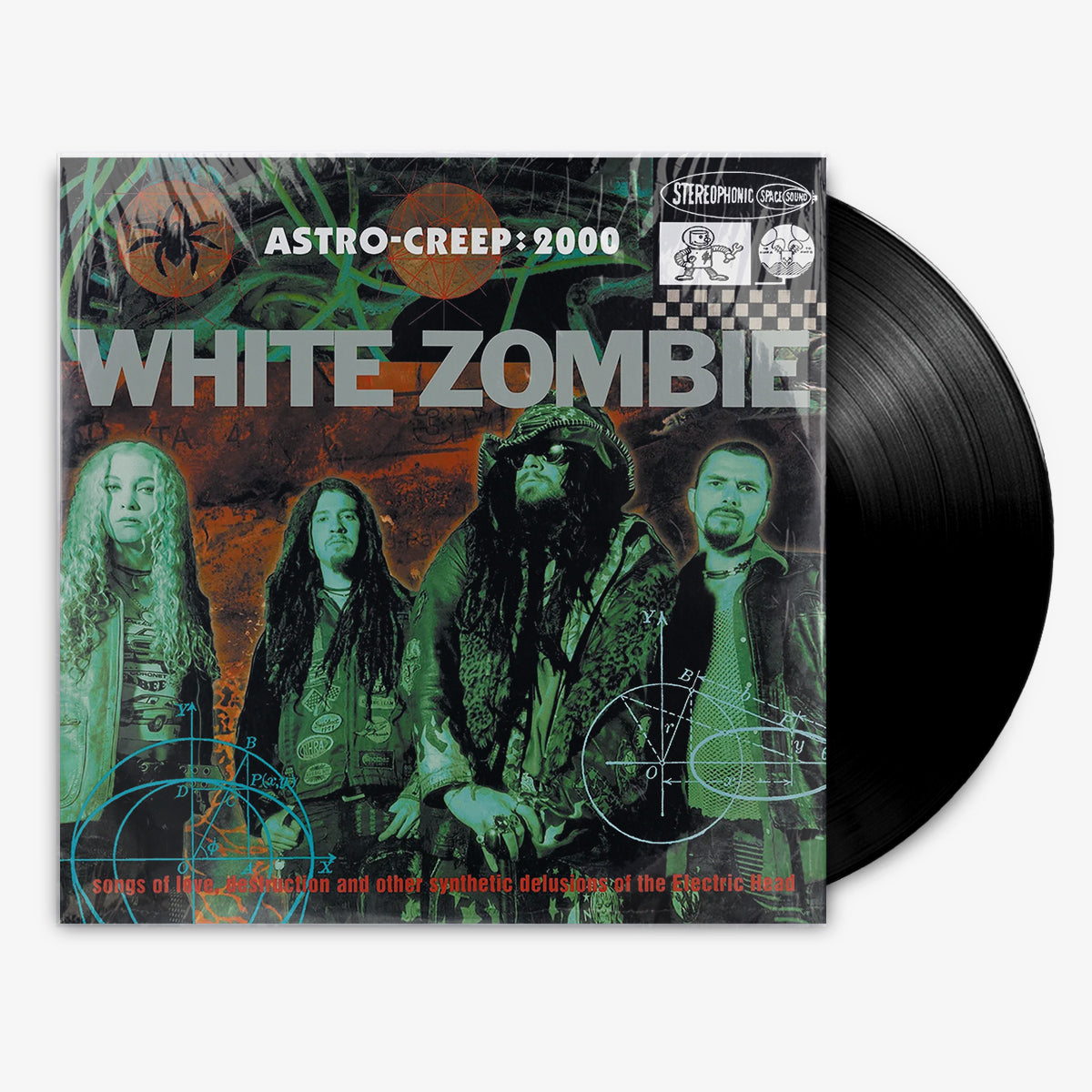 White Zombie 'Astro-Creep: 2000' 12" LP Black vinyl