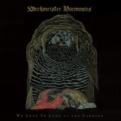 WREKMEISTER HARMONIES 'We Love To Look At The Carnage' LP Cover